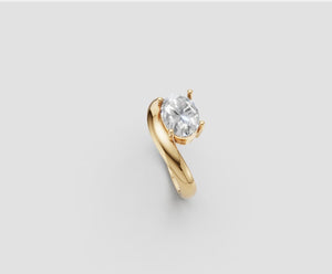 Pinky Ring Solitário