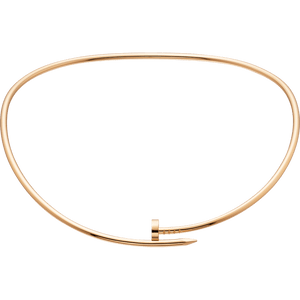 18K Gold Nail Necklace