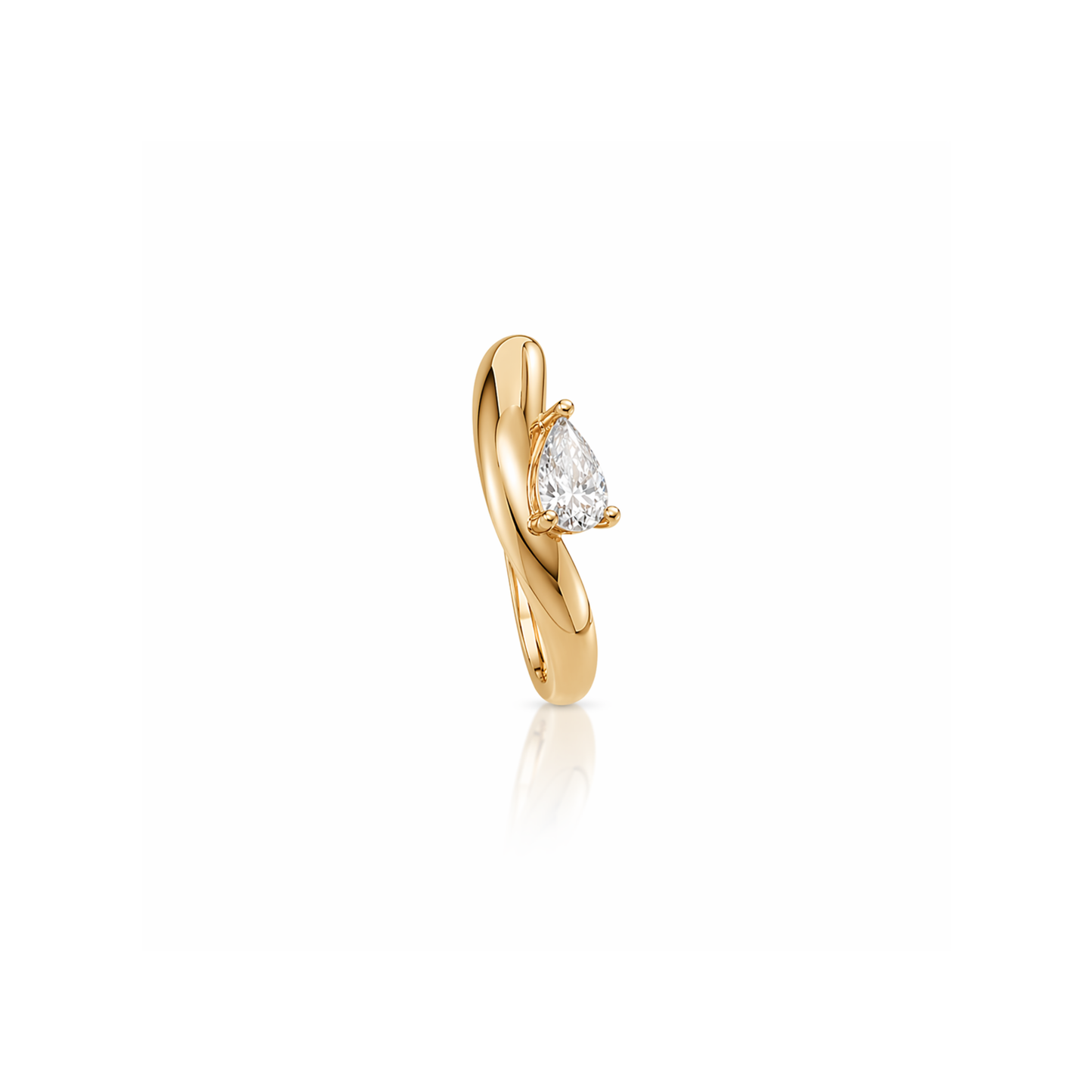 Pinky Ring Diamond Gota 0.20ct