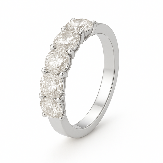 Brinco Diamante Solitário Oval 1ct