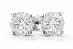 IMPORTED - 1 Carnelian Motif Earring 18K 750