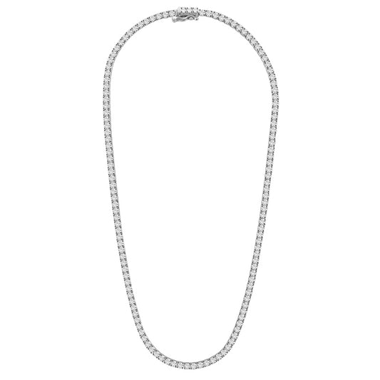Colar Riviera Inteira Cravação Cartier Diamantes 10.0pts