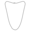 Colar Riviera Inteira Cravação Coroa Diamantes 2.0pts