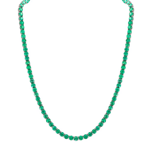 Riviera Esmeralda no Ouro Branco 18K